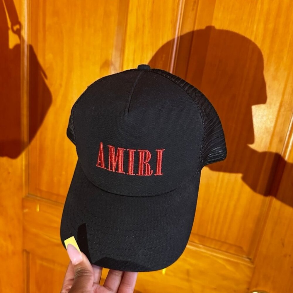 Amiri New Men's Black Hat